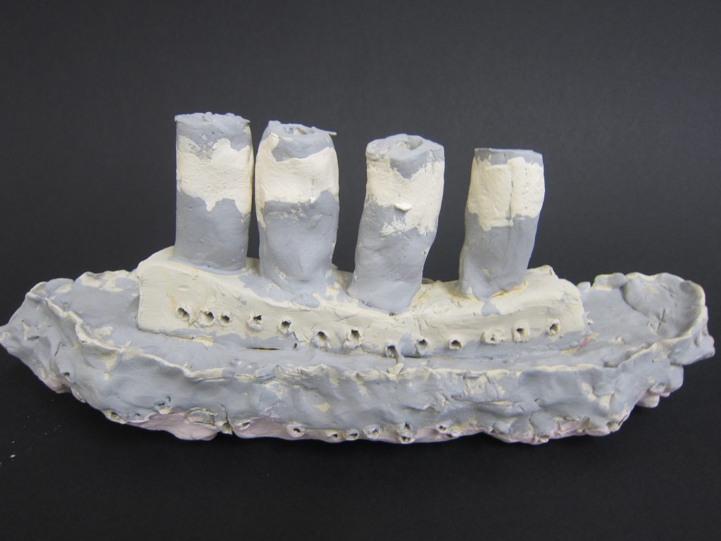 Die Titanic - Schüler der 2. Klasse